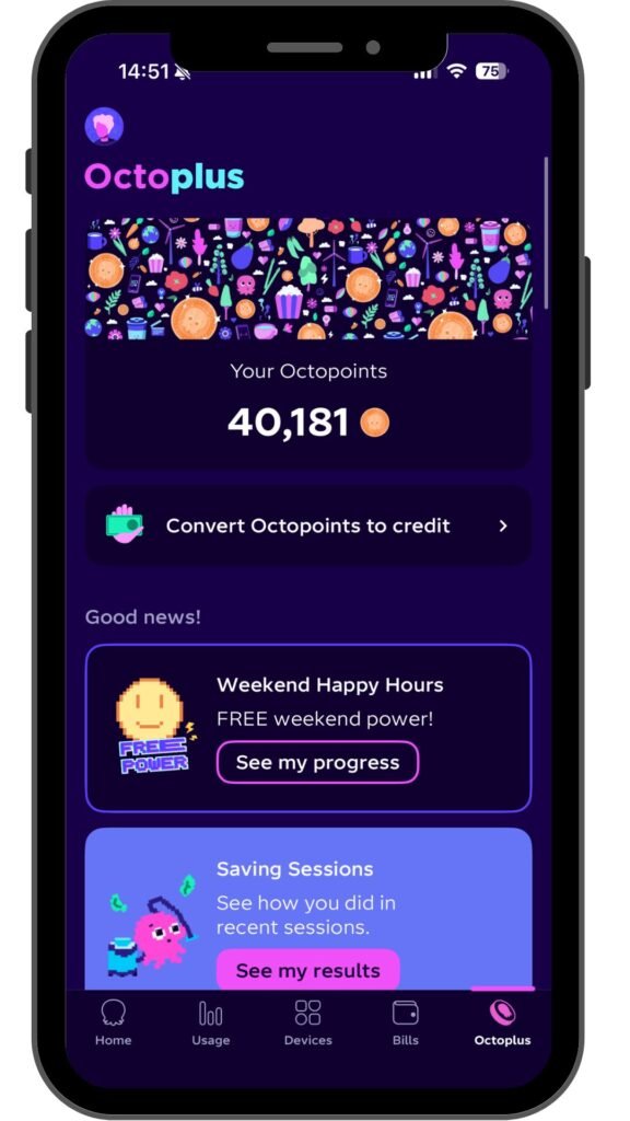 Points with OctoPlus